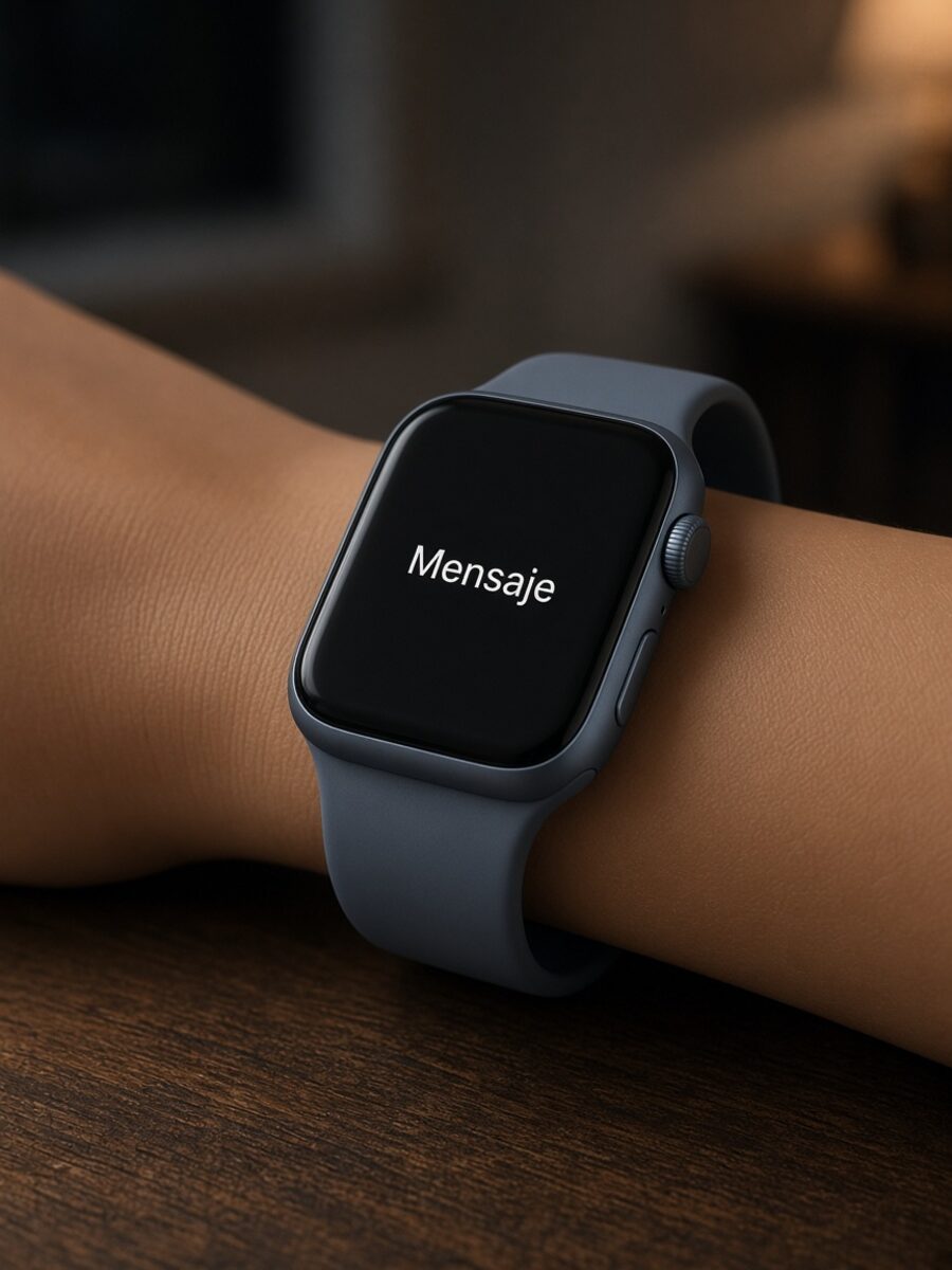 Aviso de mensaje en el reloj